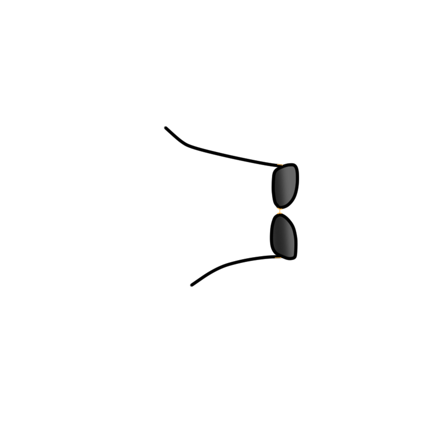 SortBrilleSortGlas - Kopi